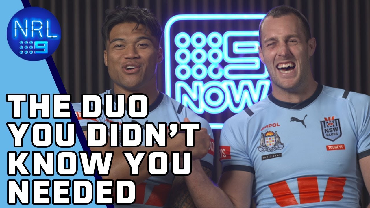Funny Isaah Yeo and Brian To'o make the ULTIMATE DUO: State of Origin | NRL on Nine