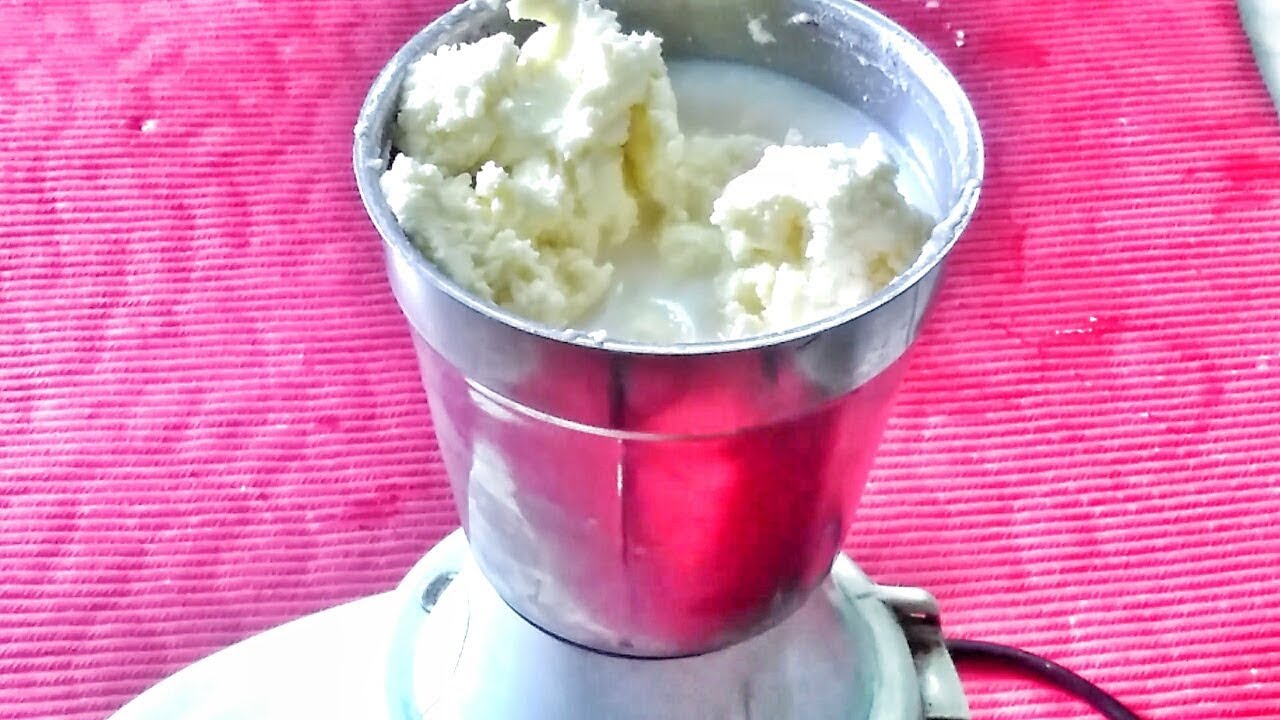 5 मिनट में मक्खन बनाने की विधि|homemade butter|how to make butter at home