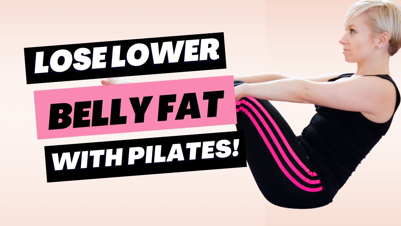 Lose lower belly fat & tone your butt! // With easy Pilates exercises!