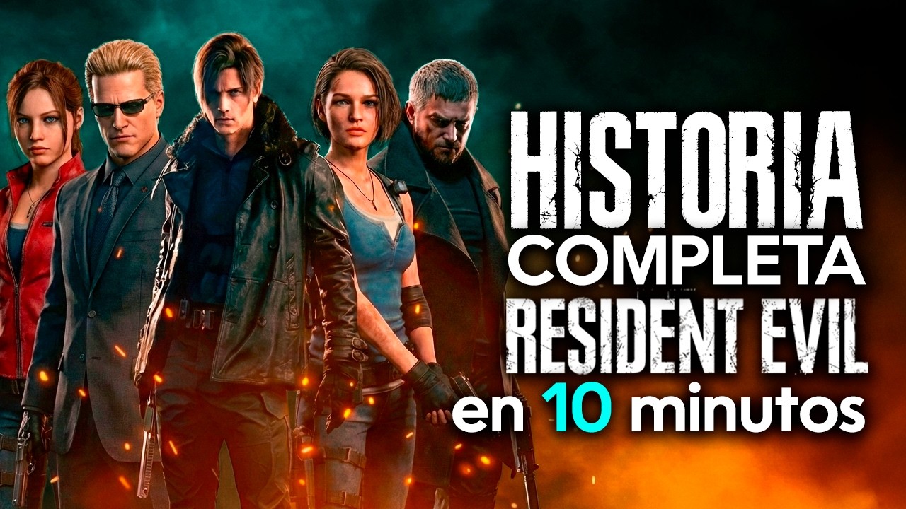 RESIDENT EVIL: Lore COMPLETO en 10 Minutos (Antes de Jugar REQUIEM)
