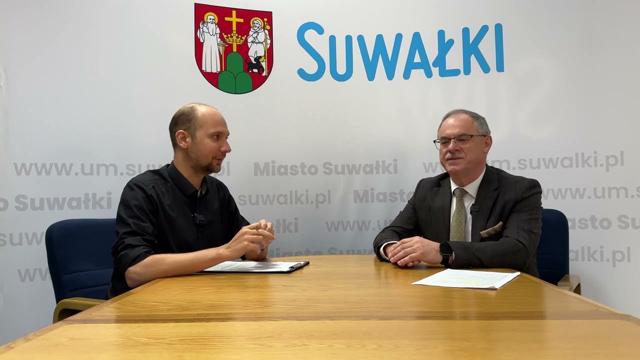 Videopodcast z Ratusza. Rozmowa z Czesławem Renkiewiczem, Prezydentem Suwałk.