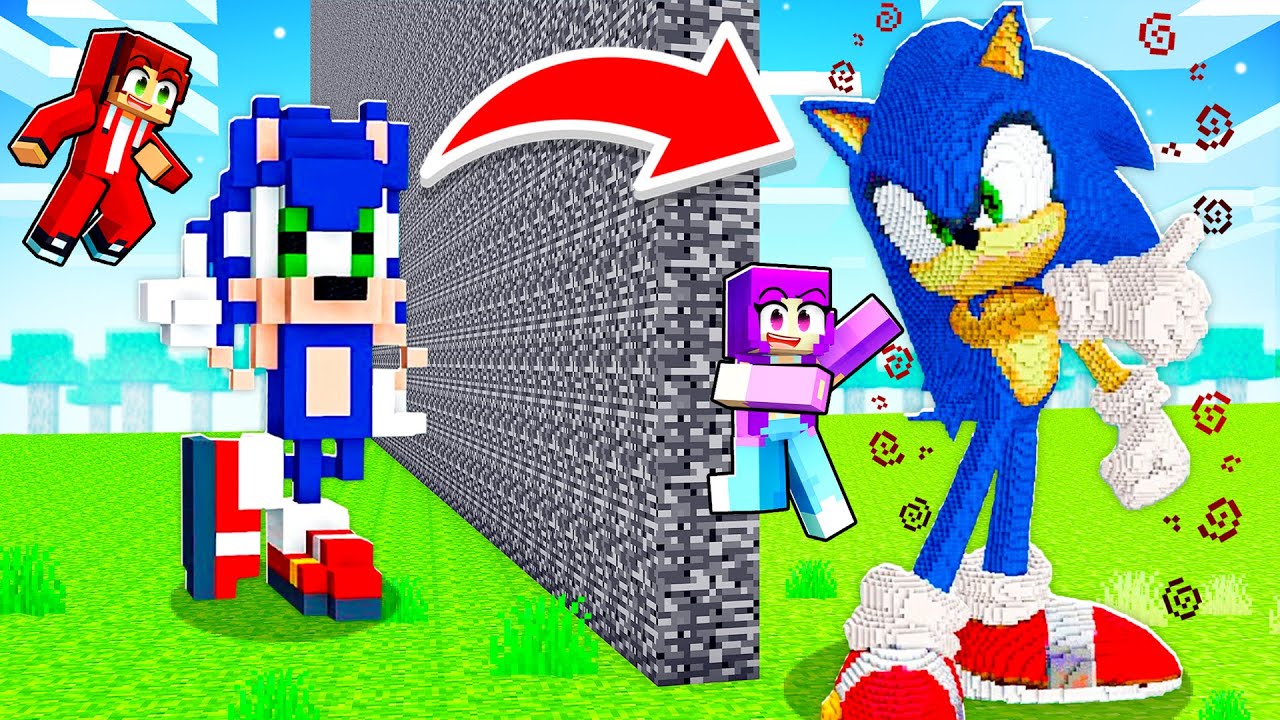 Minecraft Yapı Kapışmasında S&Uuml;PER SONİC &Ccedil;İZDİM!