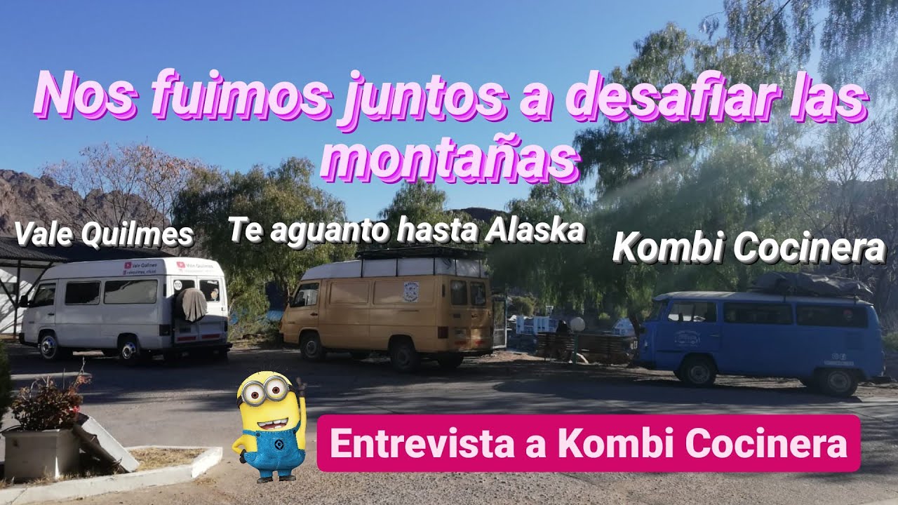 Una Kombi y dos Mb 180 nos fuimos a -Los Reyunos- (4ta parte)