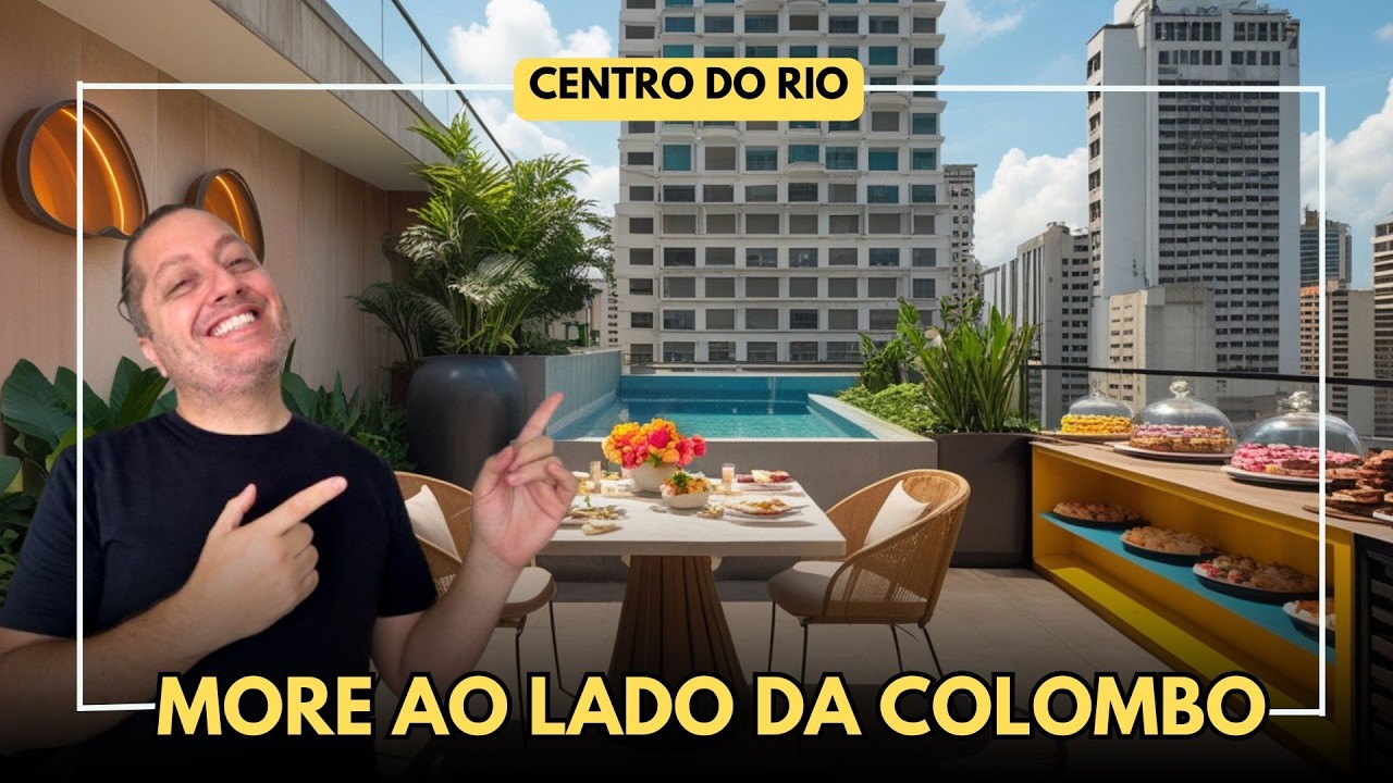 Dias Downtown Studios: Novo Lançamento no Centro do Rio com Rooftop e Lazer
