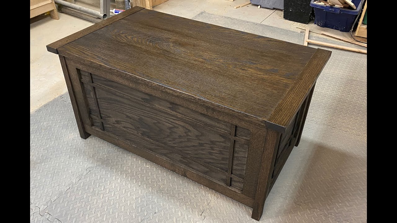 Building Craftsman Blanket Chest 2021 part 1