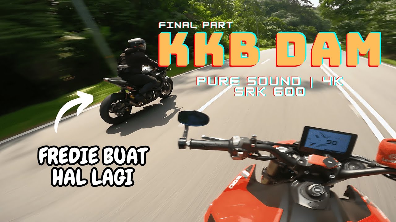 KKB DAM PT.3 | RIDE BUDDIES 001 | QJMotor SRK600 + Yoshimura R11 | 4K | PURE SOUND