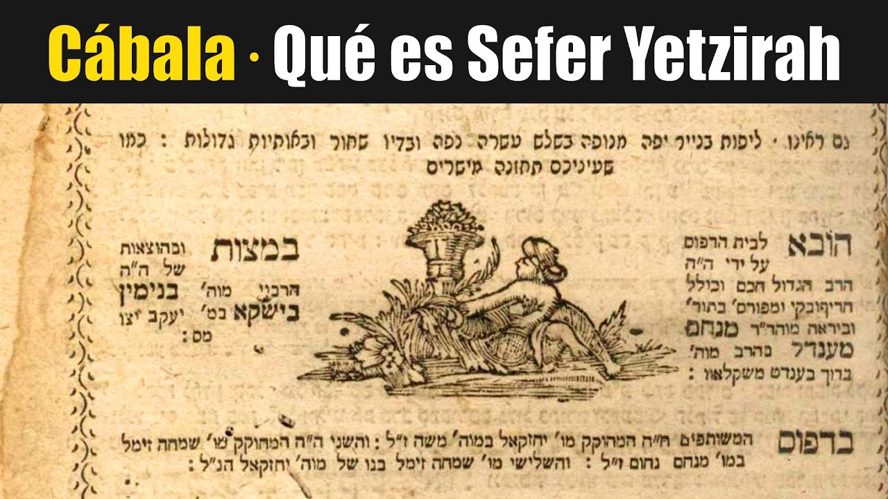 💛 Qué es el Sefer Yetzirah para la CÁBALA  · Incluye AUDIOLIBRO · Libro de la FORMACIÓN - CREACIÓN ·