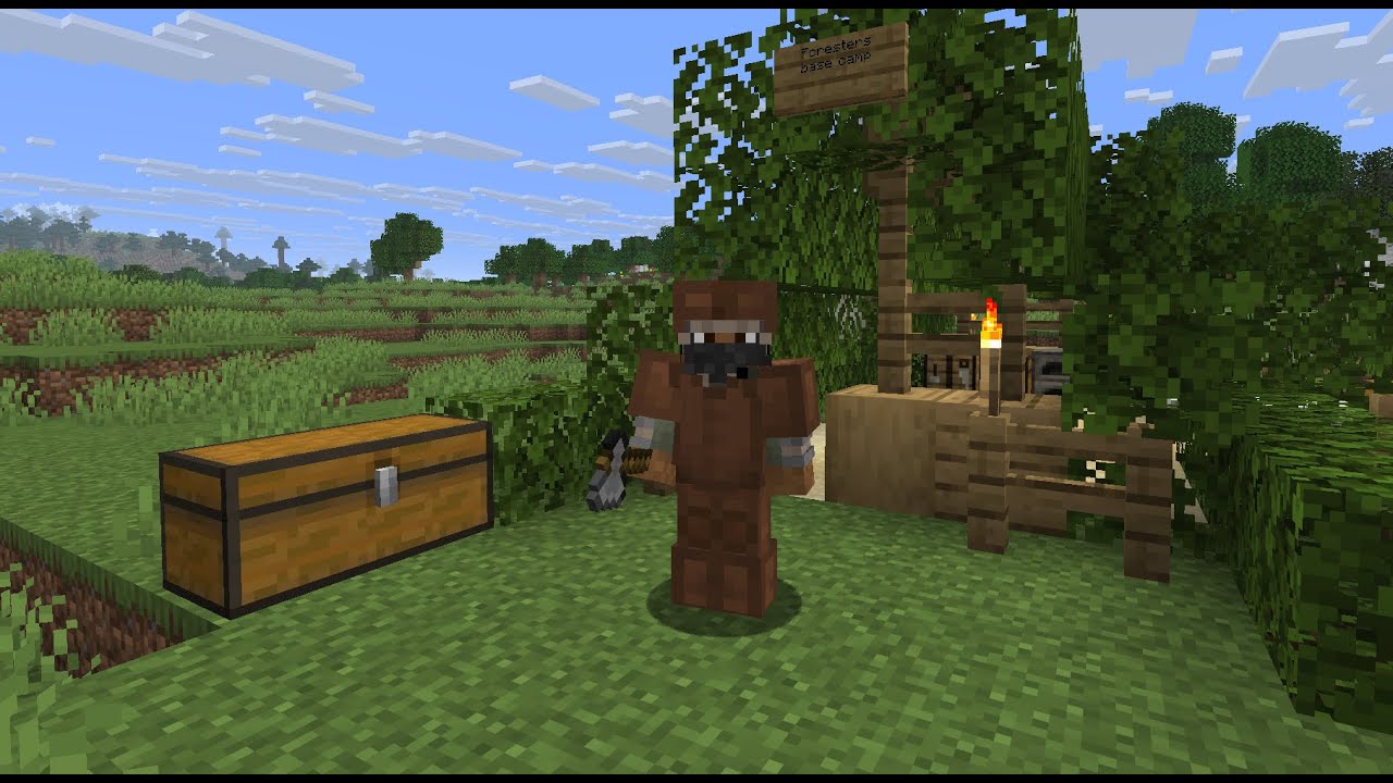 Minecraft forester base camp