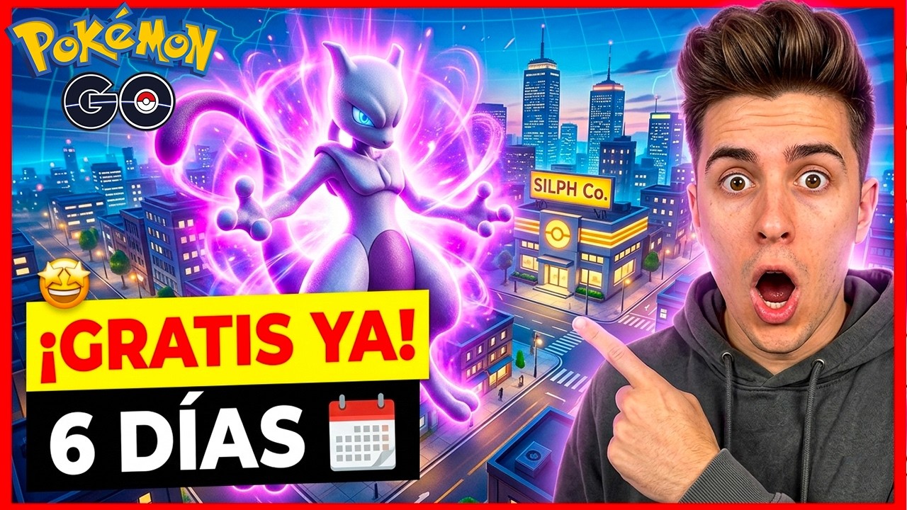¡MEWTWO GRATIS YA! 👑 Cómo completar Kanto en 6 DÍAS (Pokémon GO)