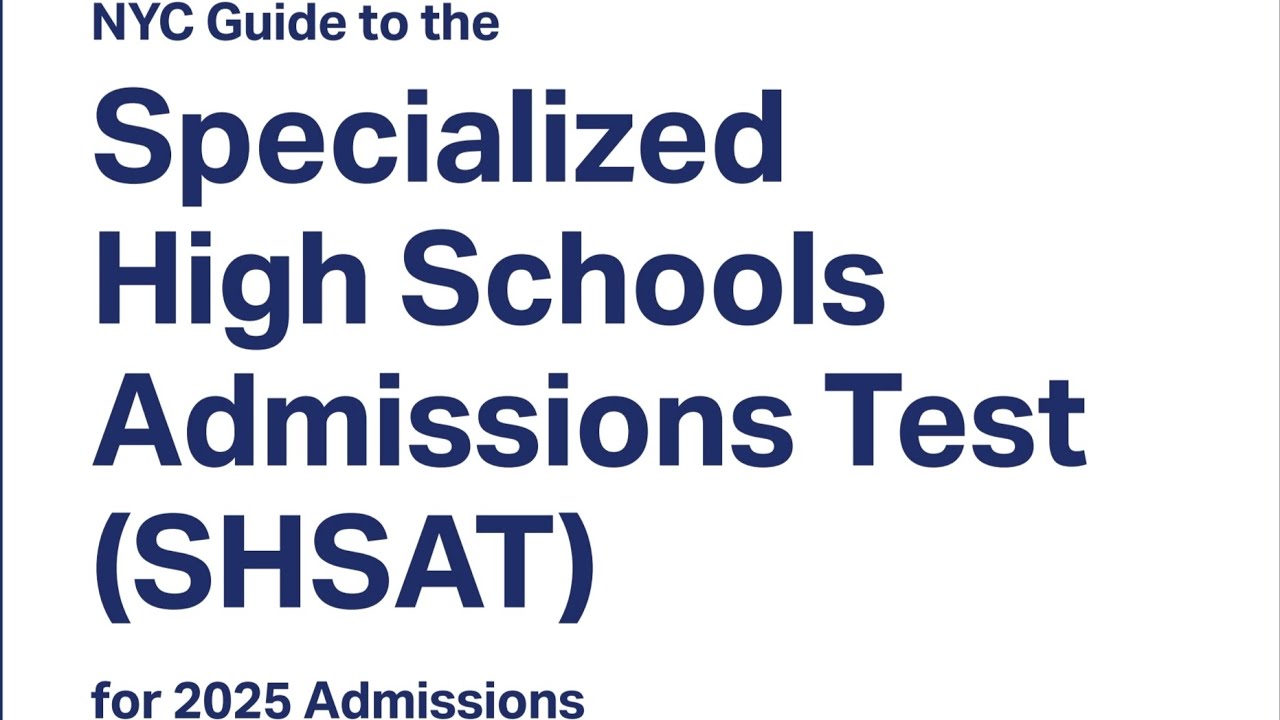 SHSAT 2025 Math Section pt6: 94-102