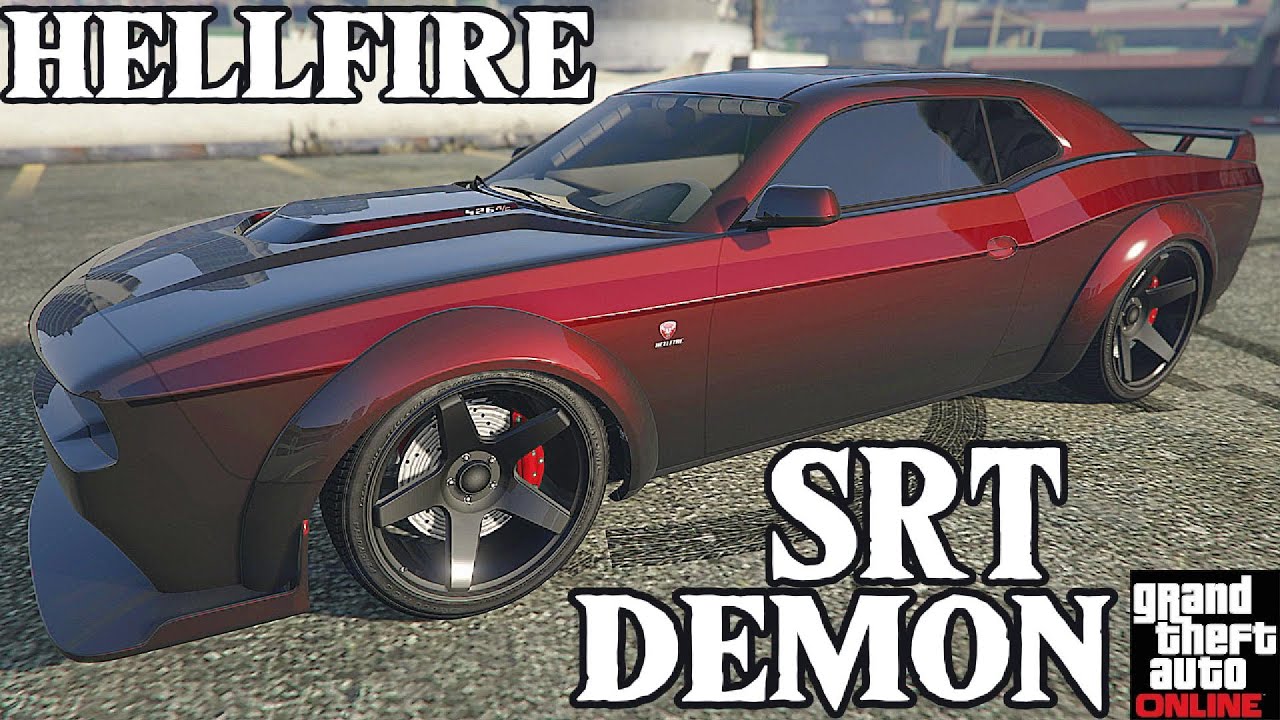 I buy the Bravado Gauntlet Hellfire (SRT Demon) for $745,000 | GTA 5 Online