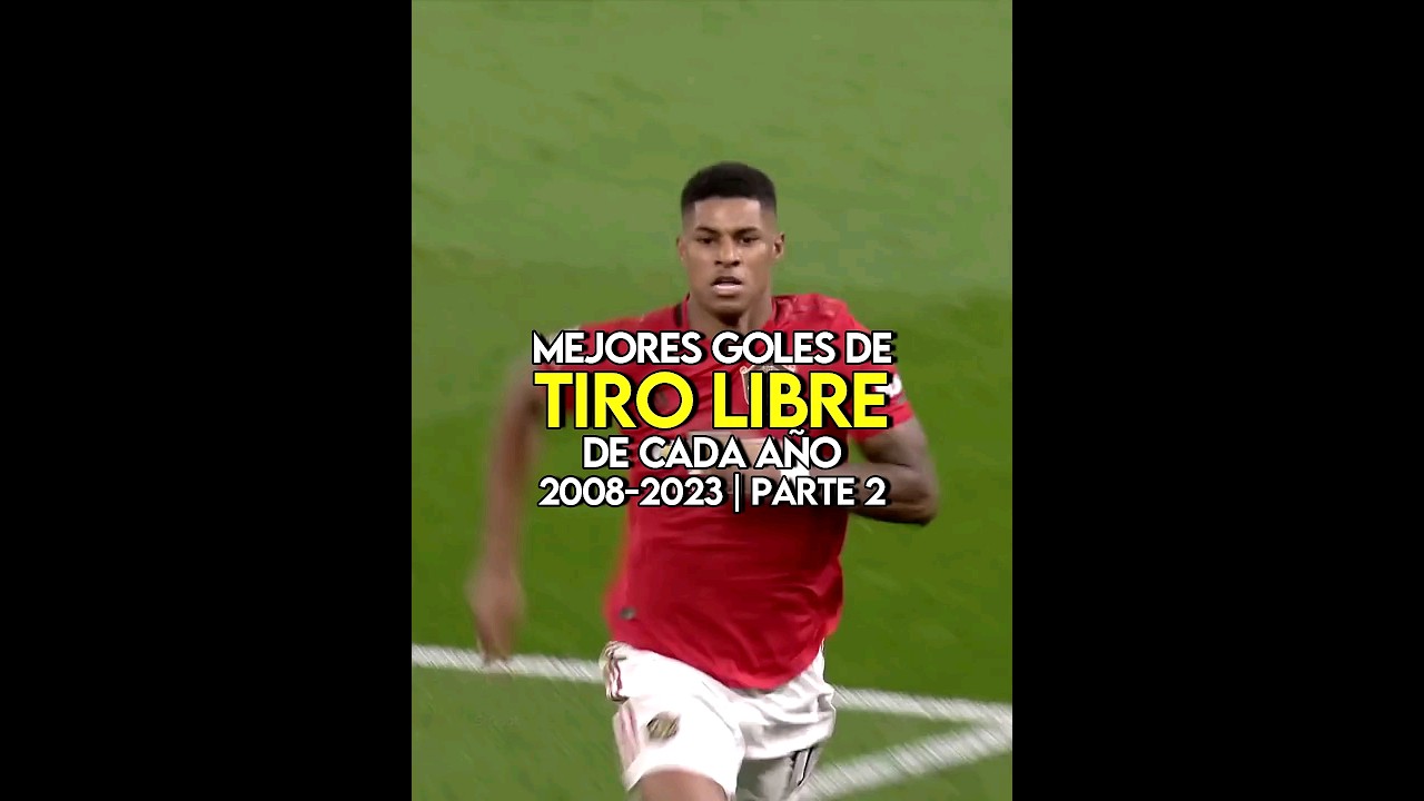 Mejores Goles de Tiro Libre de cada a&ntilde;o🔥|Parte 2