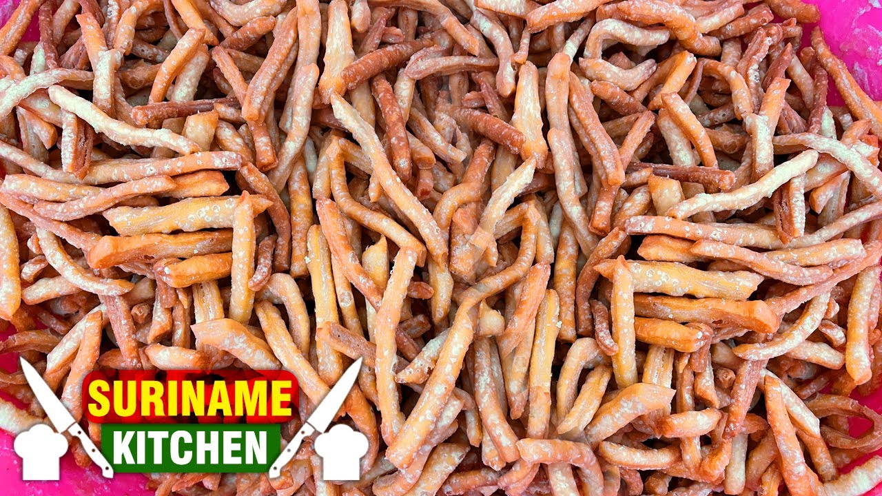 Sew Krokante Surinaamse Zoete Krakelingen | Sew Krusty Surinamese Sweet Pretzels | Suriname Kitchen