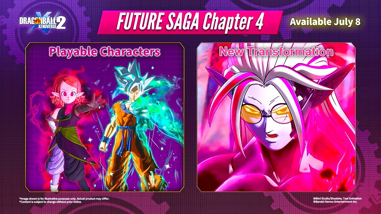 *NEW* FUTURE SAGA CHAPTER 4 CHARACTERS & TRANSFORMATIONS REVEAL! - Dragon Ball Xenoverse 2 DLC 21