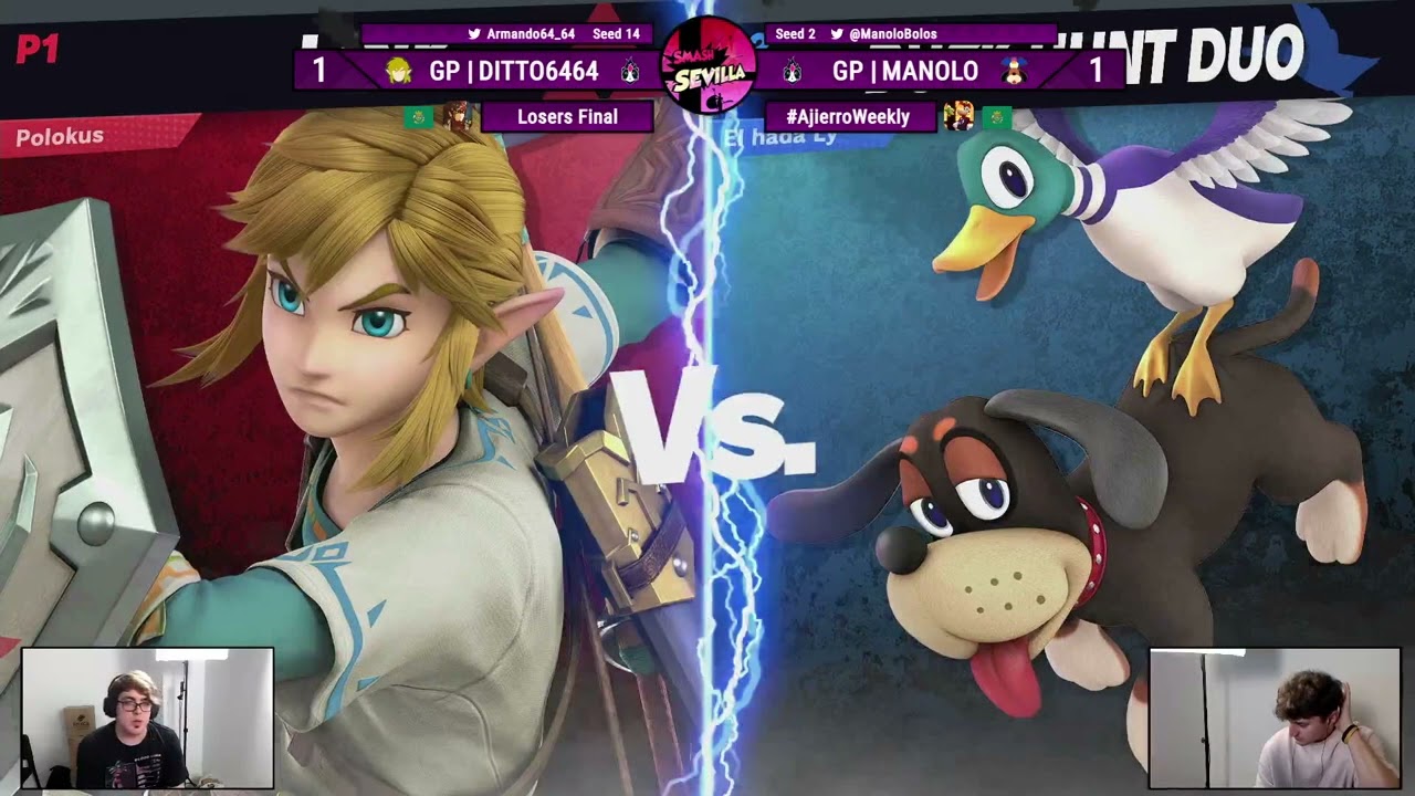 GP | Manolo (Duck Hunt Duo) vs. GP | Ditto6464 (Link) - Losers Final [AWS 12]