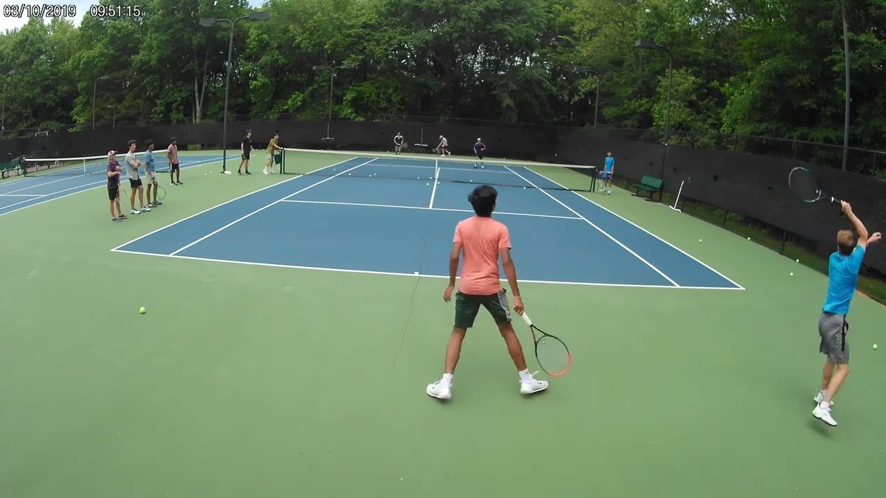 This is touch the fence tennis game  20190310 094945
