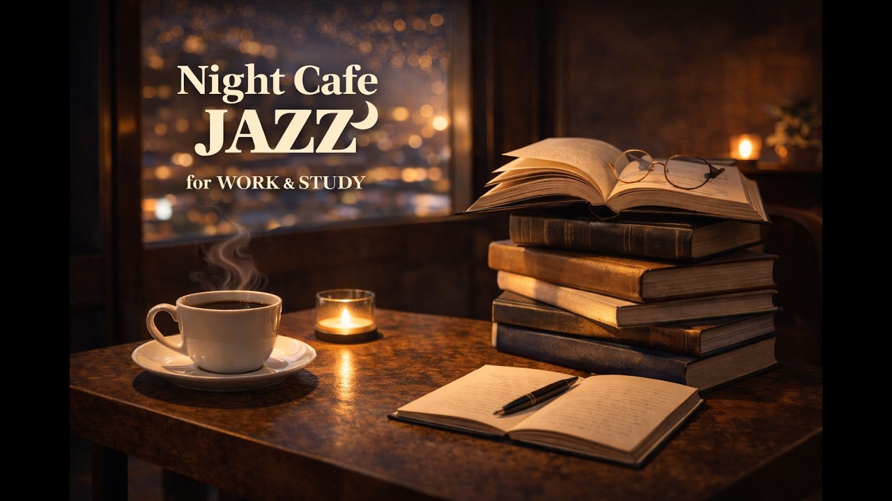 【Relaxing BGM】Jazz Perfect for Reading｜Focus, Work & Café Vibes