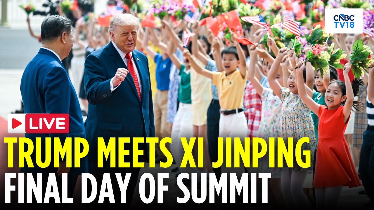 LIVE: Trump and Xi Jinping Meet Second Day of Talks After Taiwan Warning | US China Summit | N18G