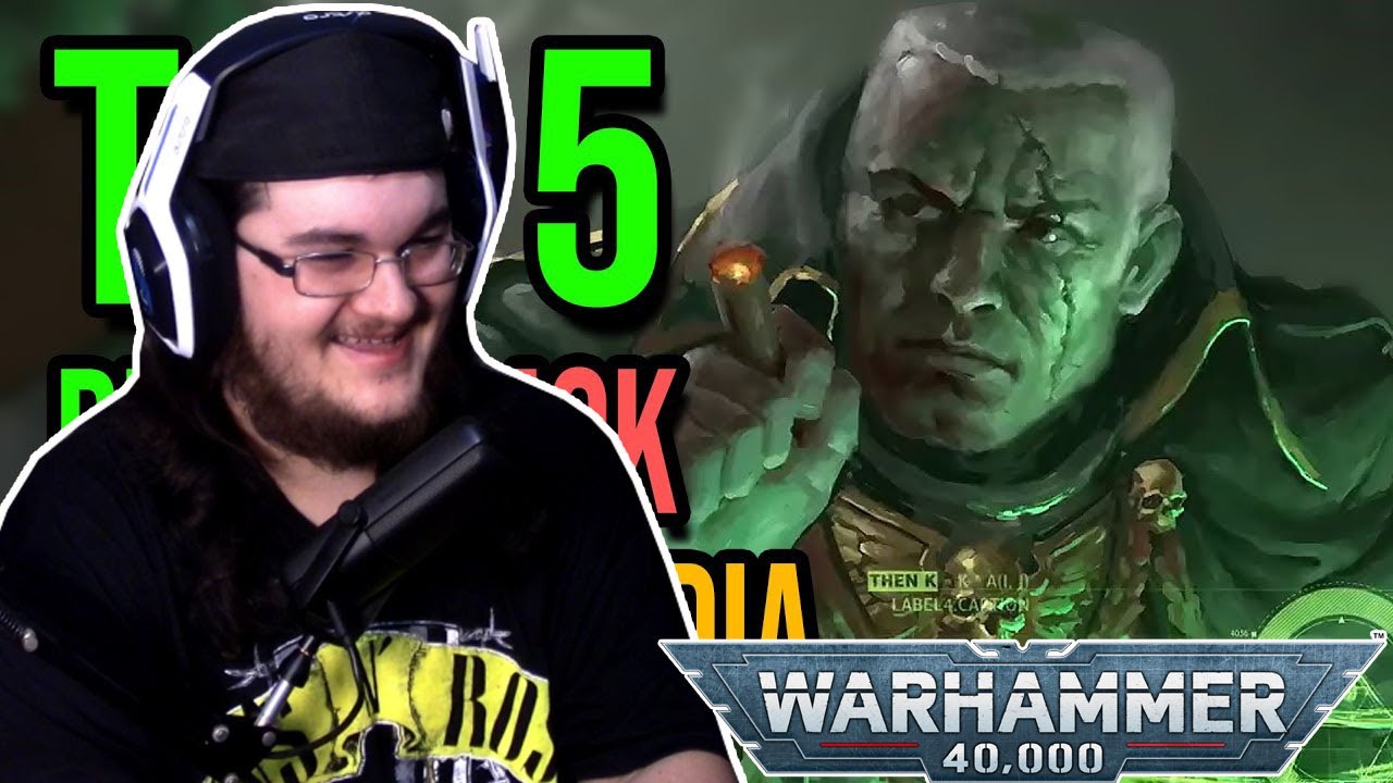 Non Warhammer Fan Reacts To The Top 5 Warhammer 40k Video Games & Media!