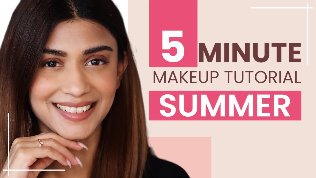5 Minutes makeup tutorial | Perfect for Summer 2023 | Sushdazzles