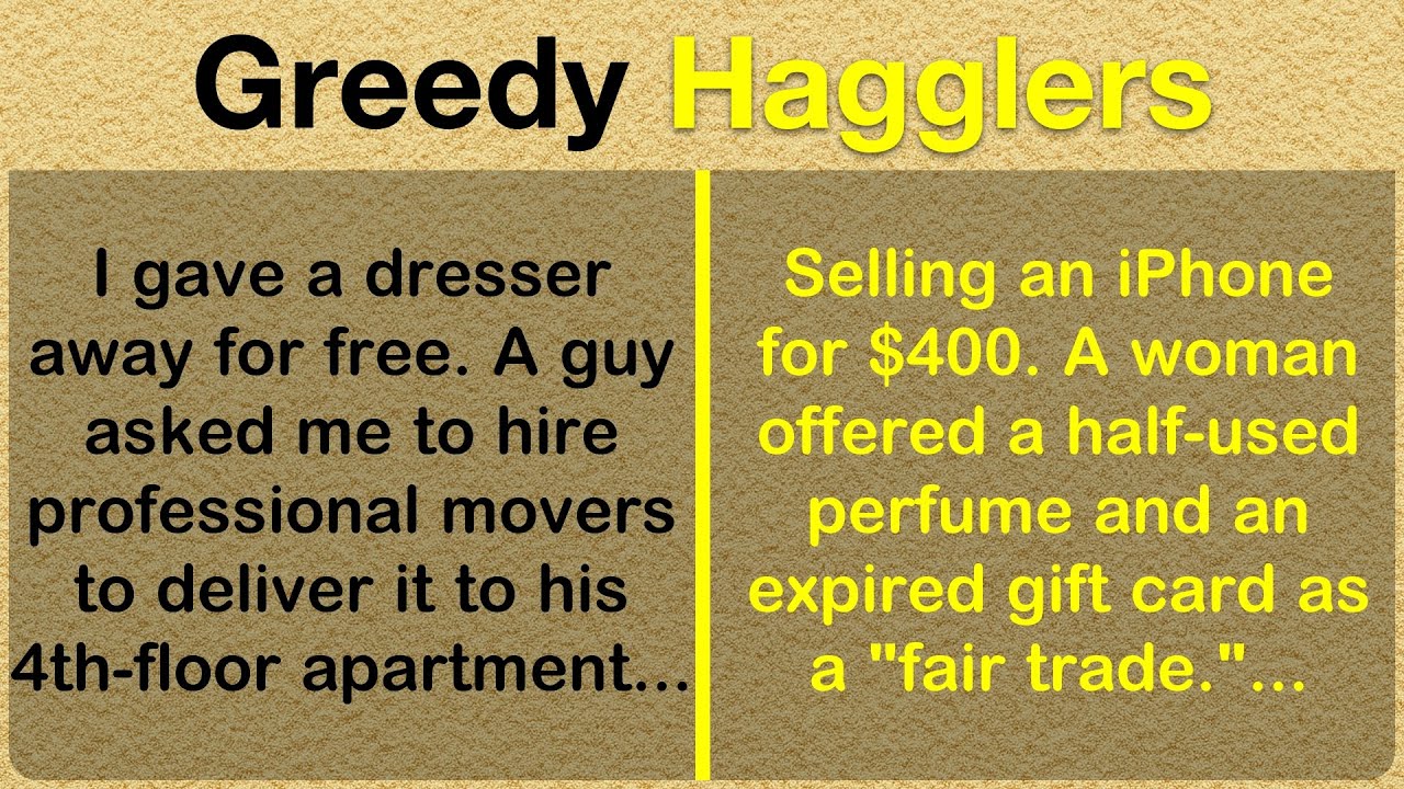 Tales of the GREEDY, Most Shameless Facebook Marketplace Hagglers! 📱🛍️🤡