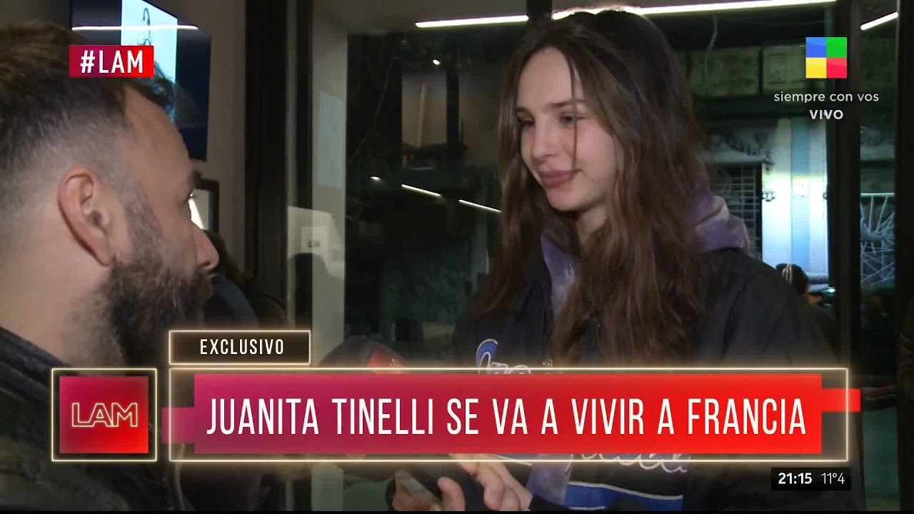 💬 Juanita Tinelli habló en exclusivo: 
