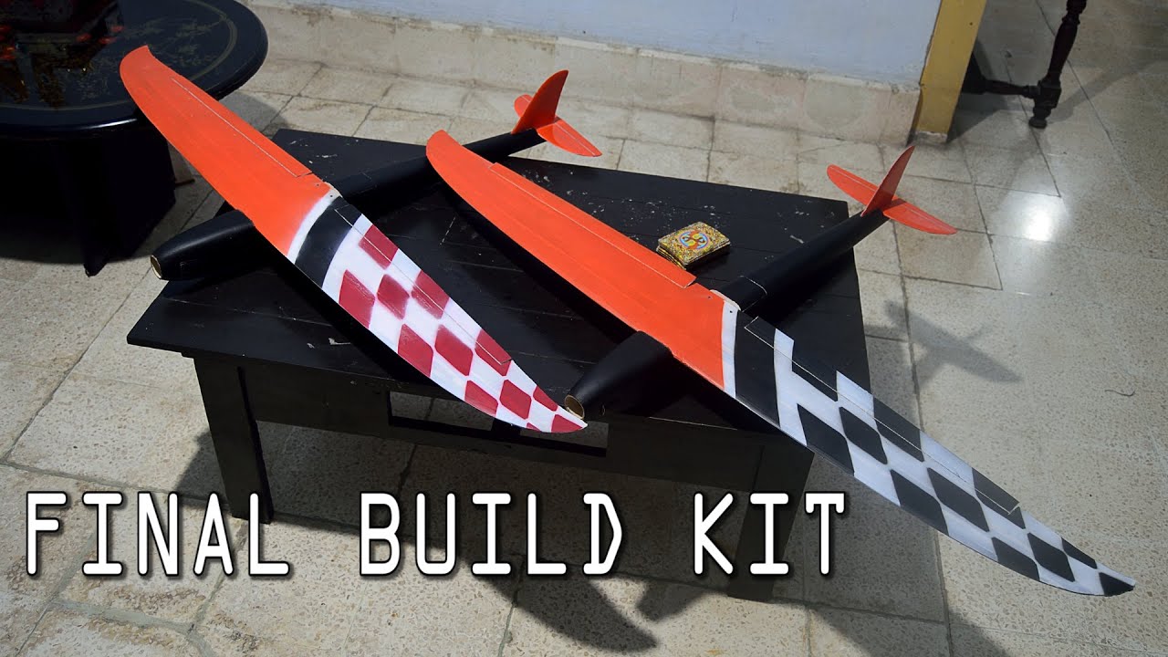Final Build Electric Pylon Racer RC Plane Balsa Kit Only