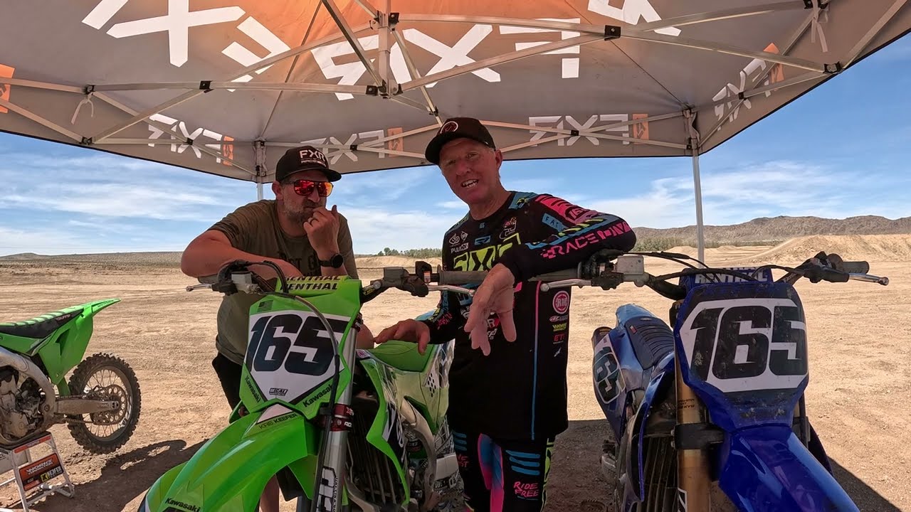Модифицированное сравнение 2024 года: Yamaha YZ450F против Kawasaki KX450