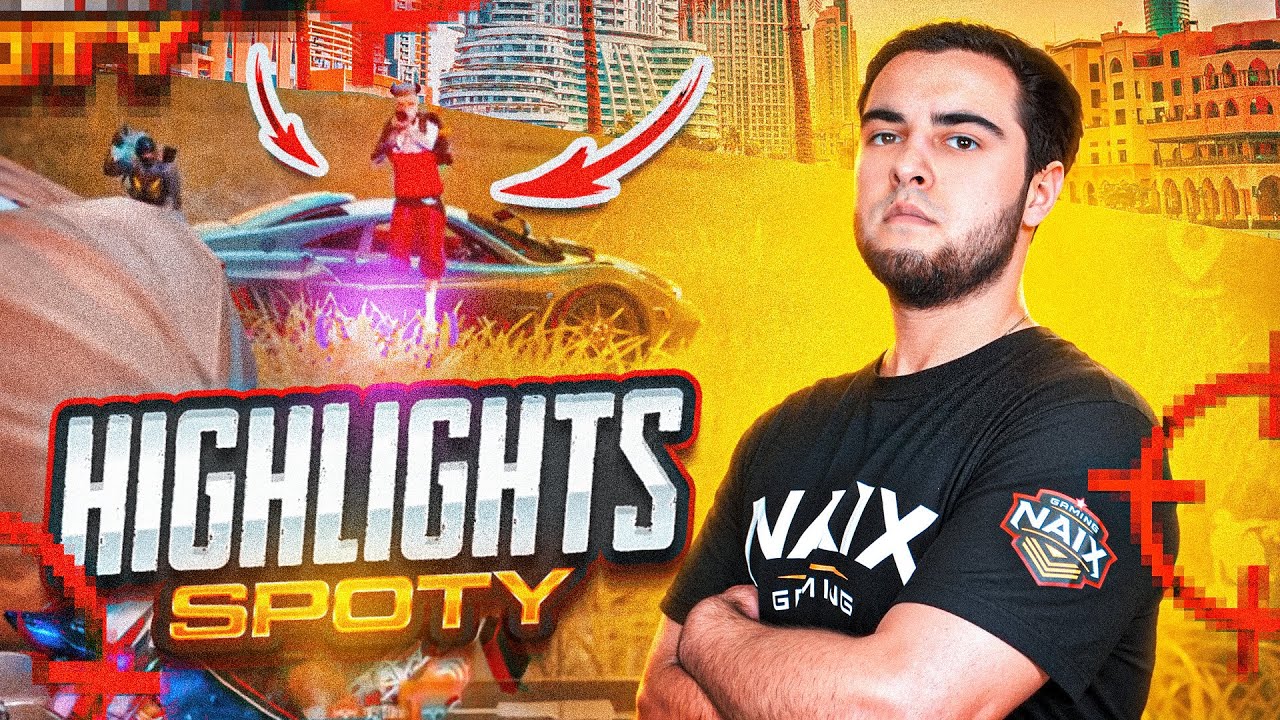 HIGHLIGHTS TOURNAMENT | by SPOTY | 120fps #pubgmobile #highlights #1vs4