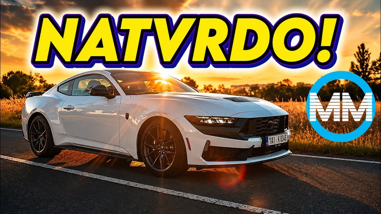 4K | MULDIX: BEZ SERV&Iacute;TEK! Ford Mustang Dark Horse 5.0 V8