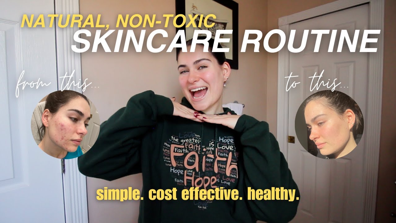 SKINCARE ROUTINE ✻ non-toxic, natural, clean !!! crunchy diaries #1