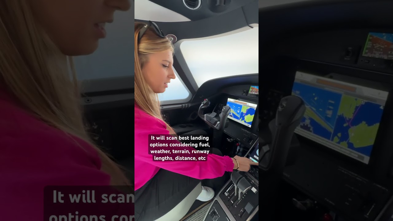 Emergency aircraft autoland system! (In a CJ4 simulator). WOW!!!