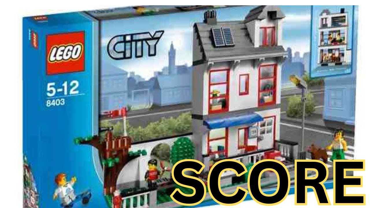 BLAST FROM THE PAST!!!! Lego City City House