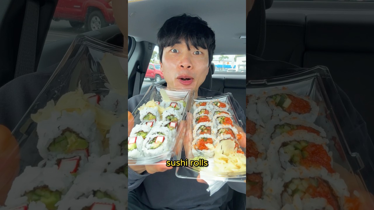 California roll is not real sushi..?🥹🥹 