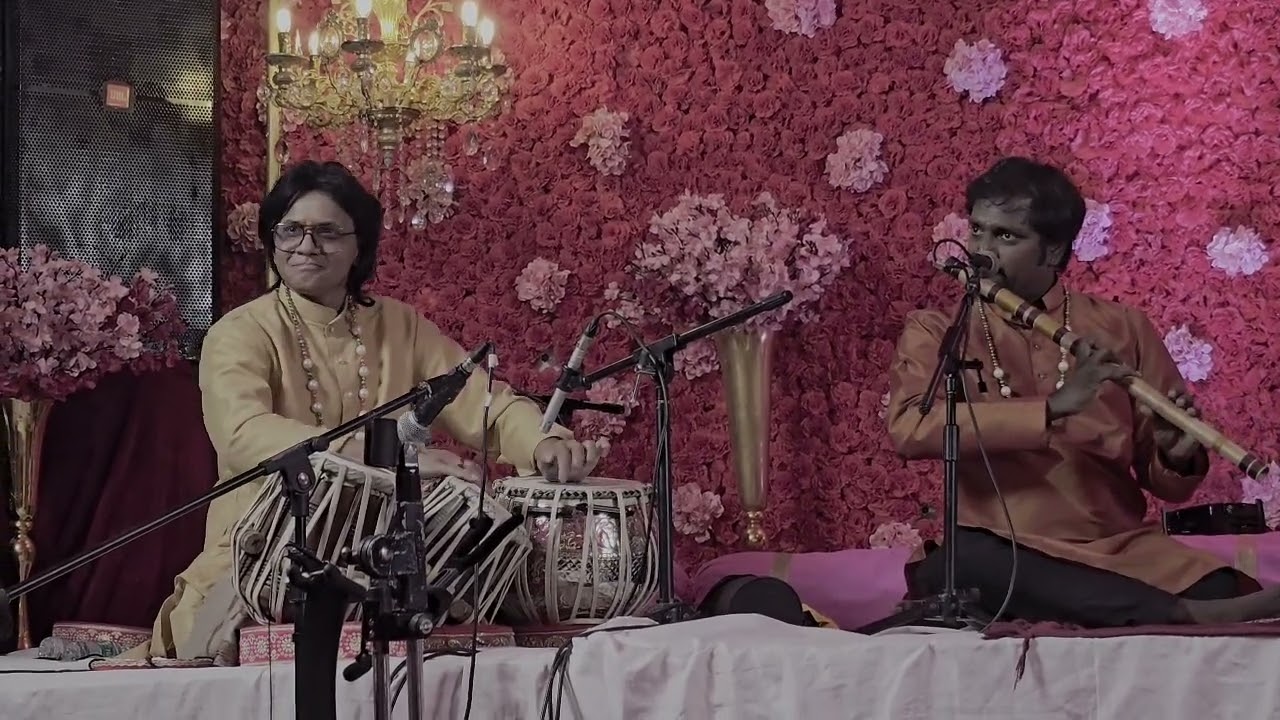 Ustad Athar Hussain Khan Live Classical Performance Along Flute Maestros Pt. Rajendra Prasanna Ji