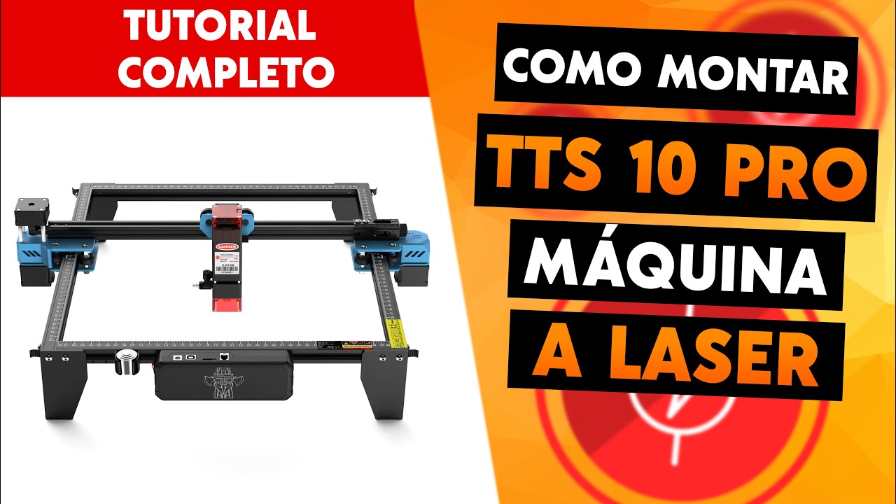 COMO INSTALAR E MONTAR TTS 10 PRO MÁQUINA A LASER | TRANSLASER