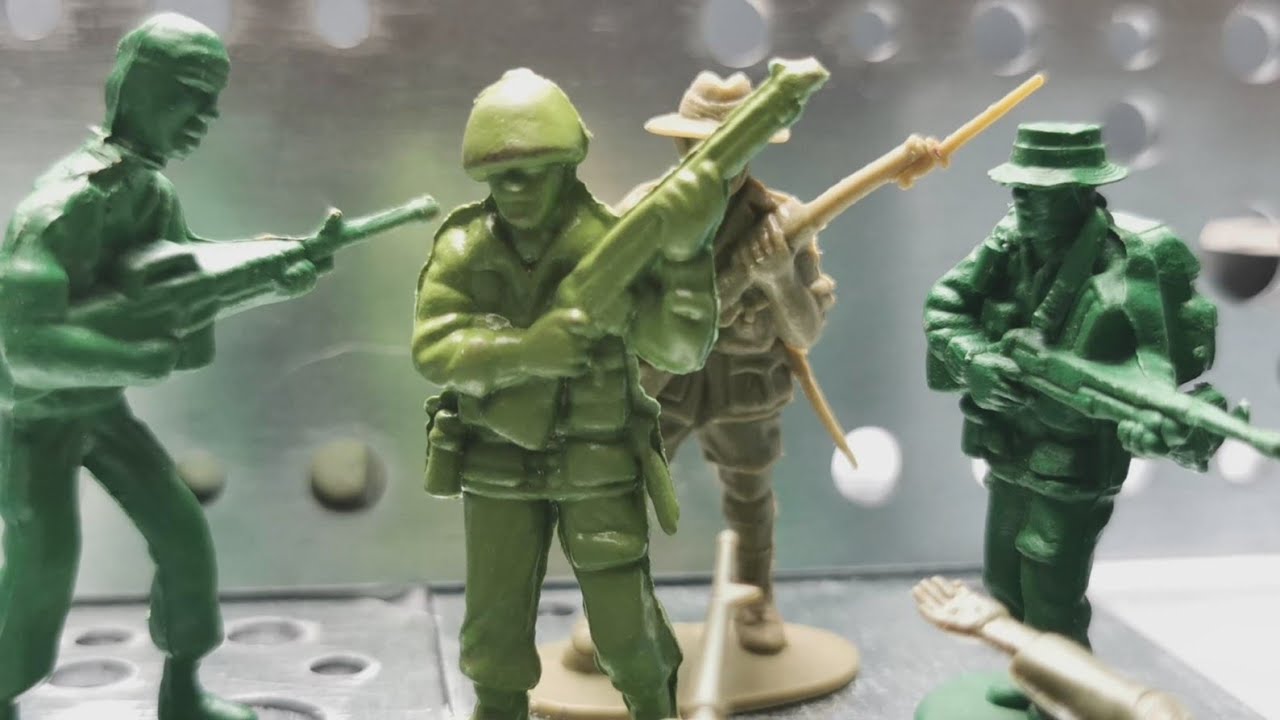 Пластиковая дробилка, финальный эпизод | Военный фильм с покадровой анимацией