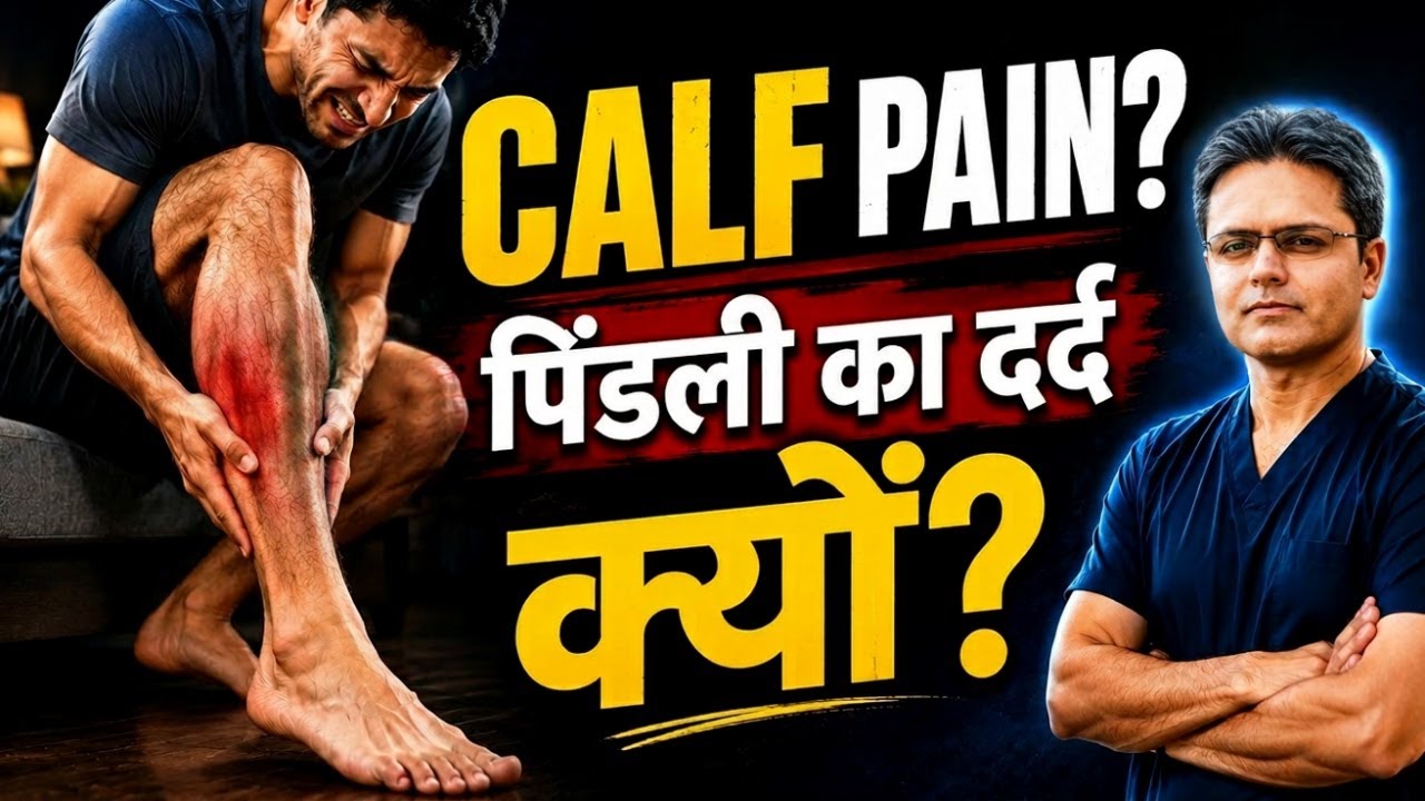 Calf Pain Explained | पिंडलियों का दर्द क्यों होता है? Sciatica, Nerve या Blood Flow Problem?