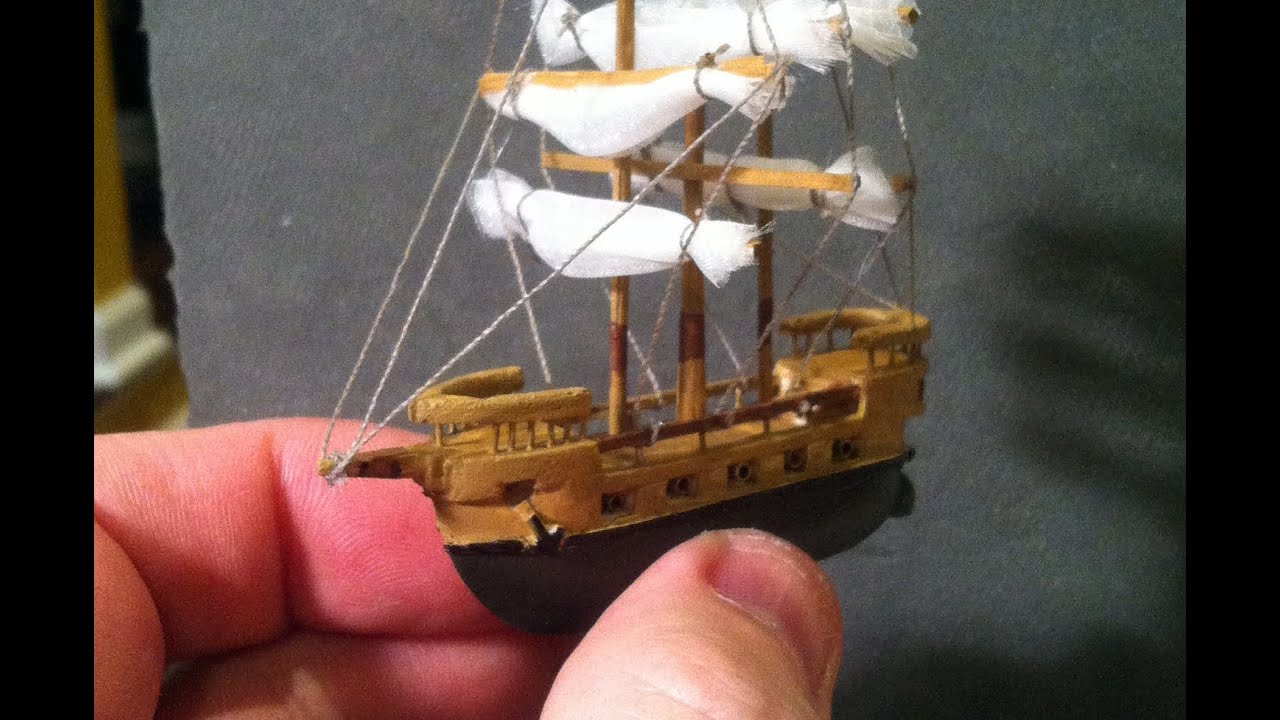 BEST Miniature Balsa Wood Boat Carving Time-Lapse & Sculpey Ocean