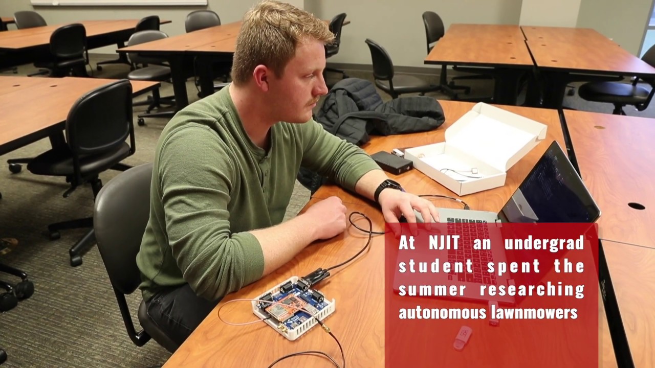 NJIT Student Research on Autonomous Lawnmowers