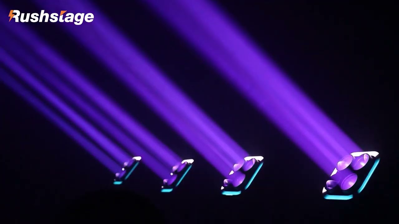 4×60W LED ZOOM WASH MOVING HEAD LIGHT