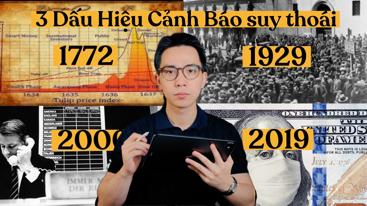 Nhà Đầu Tư Mới Cần Biết: Cách Nhận Diện Suy Thoái Qua 3Dấu Hiệu
