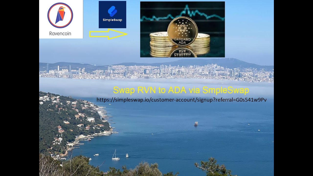 How to swap  RVN to ADA via simpleSwap