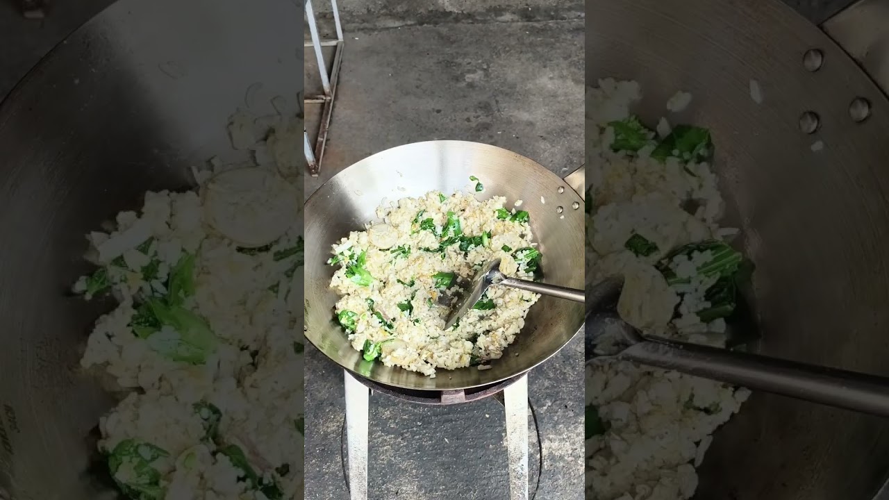 ข้าวผัดขี้เมาไข่ดาว.แซ่บๆคับ
