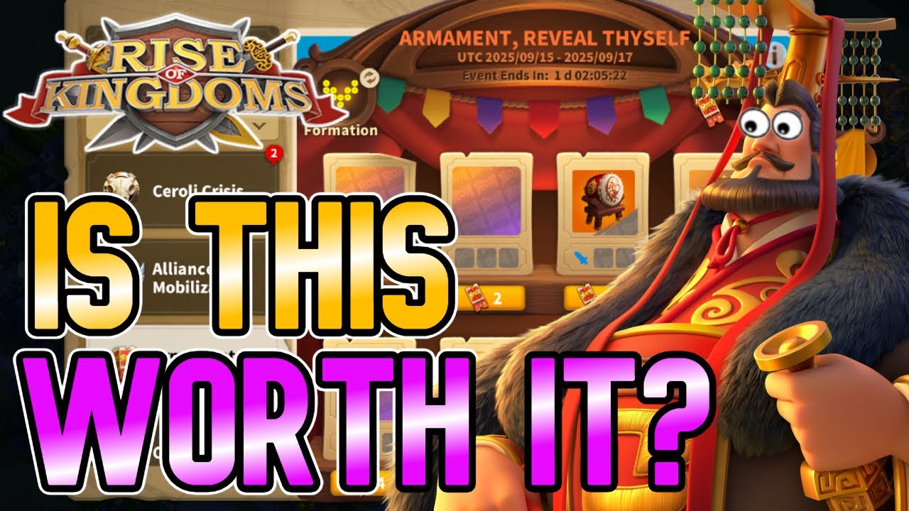 Armament Event...Worth it? | Rise of Kingdoms