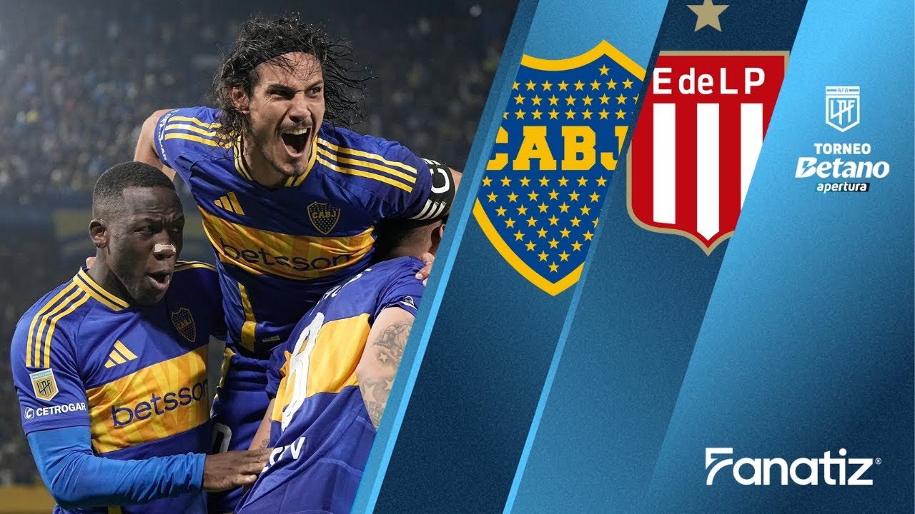 Boca Juniors 2-0 Estudiantes de La Plata - Game Highlights | 