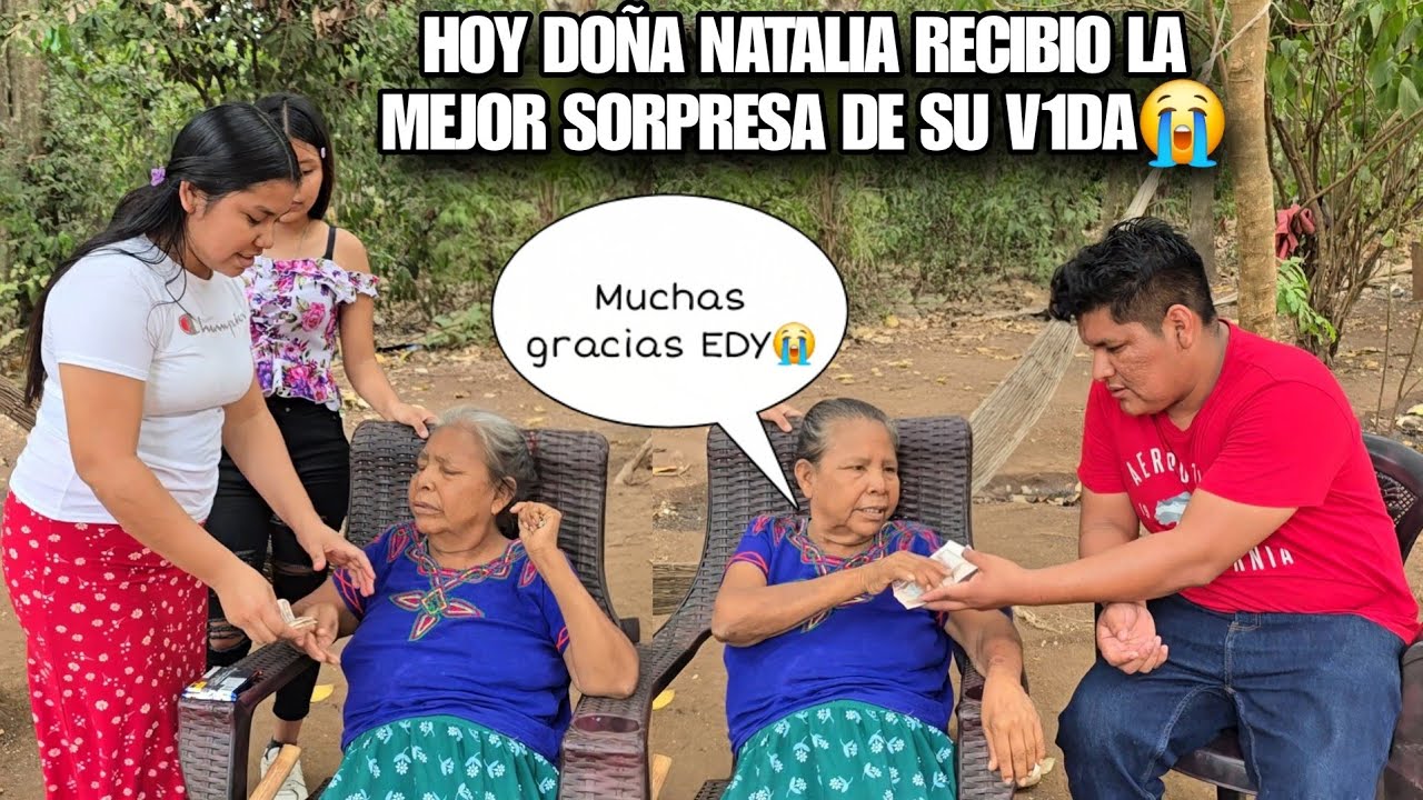 EDY y DAYSI Le Dan Esta Fuerte Suma De Dinero A Doña NATALIA, Hasta La Dejarón En SH0K😱