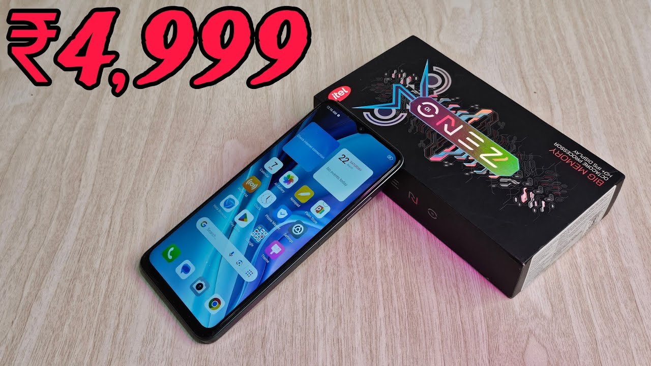 Itel Zeno 10 Cheapest Budget Smartphone! Unboxing and Review