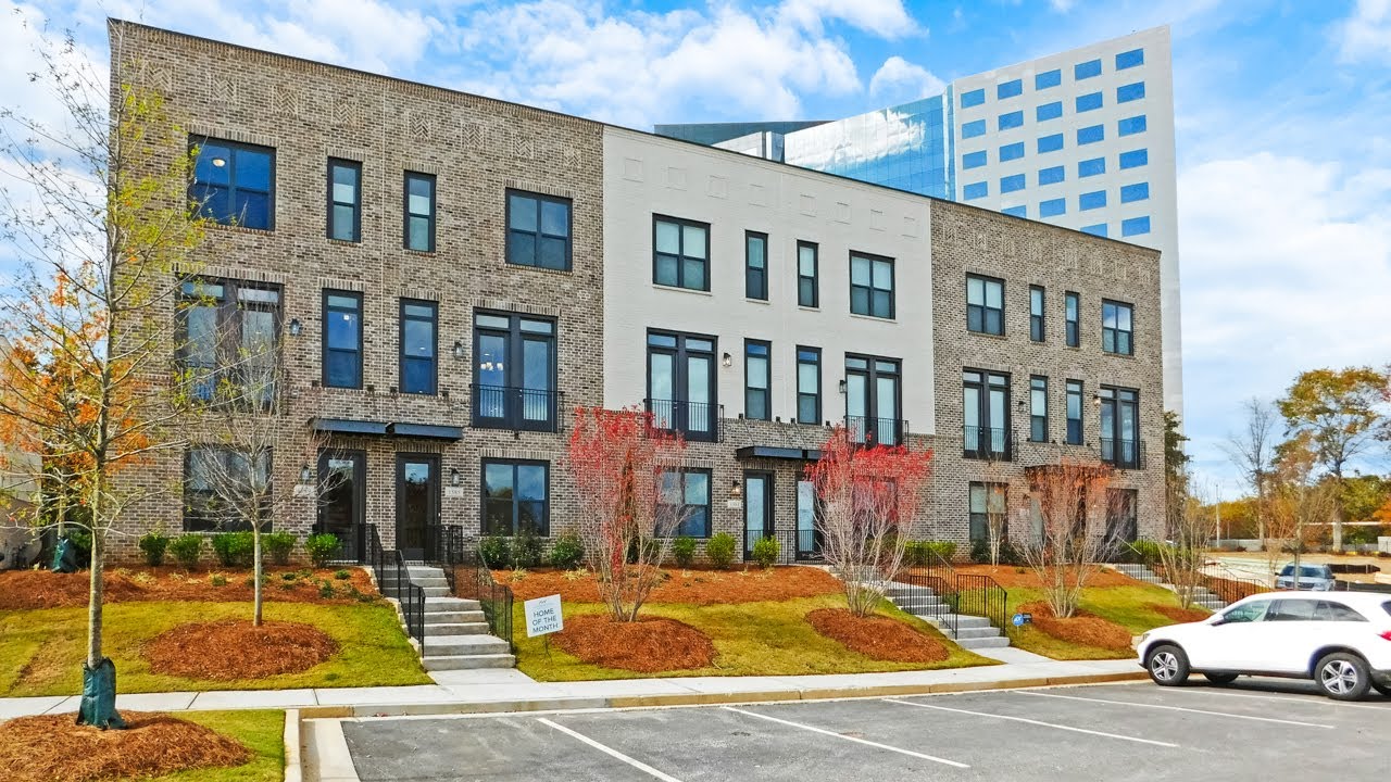 INSIDE A NEW 3 BDRM DECORATED TOWNHOME IN ATLANTA - PRICES FROM $456,900