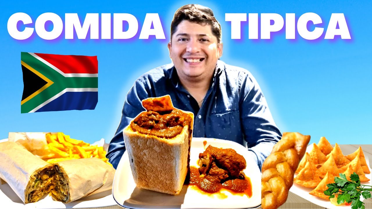Probamos COMIDA TIPICA en SUDAFRICA